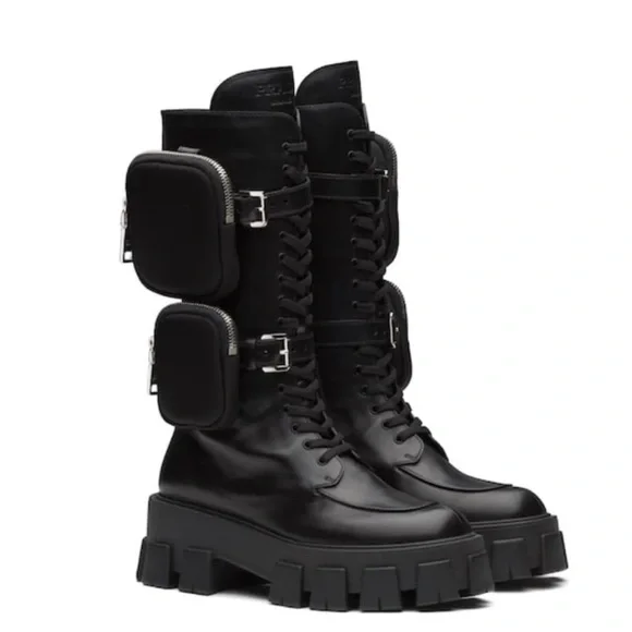 Prada monolith boots - Picture 1 of 10